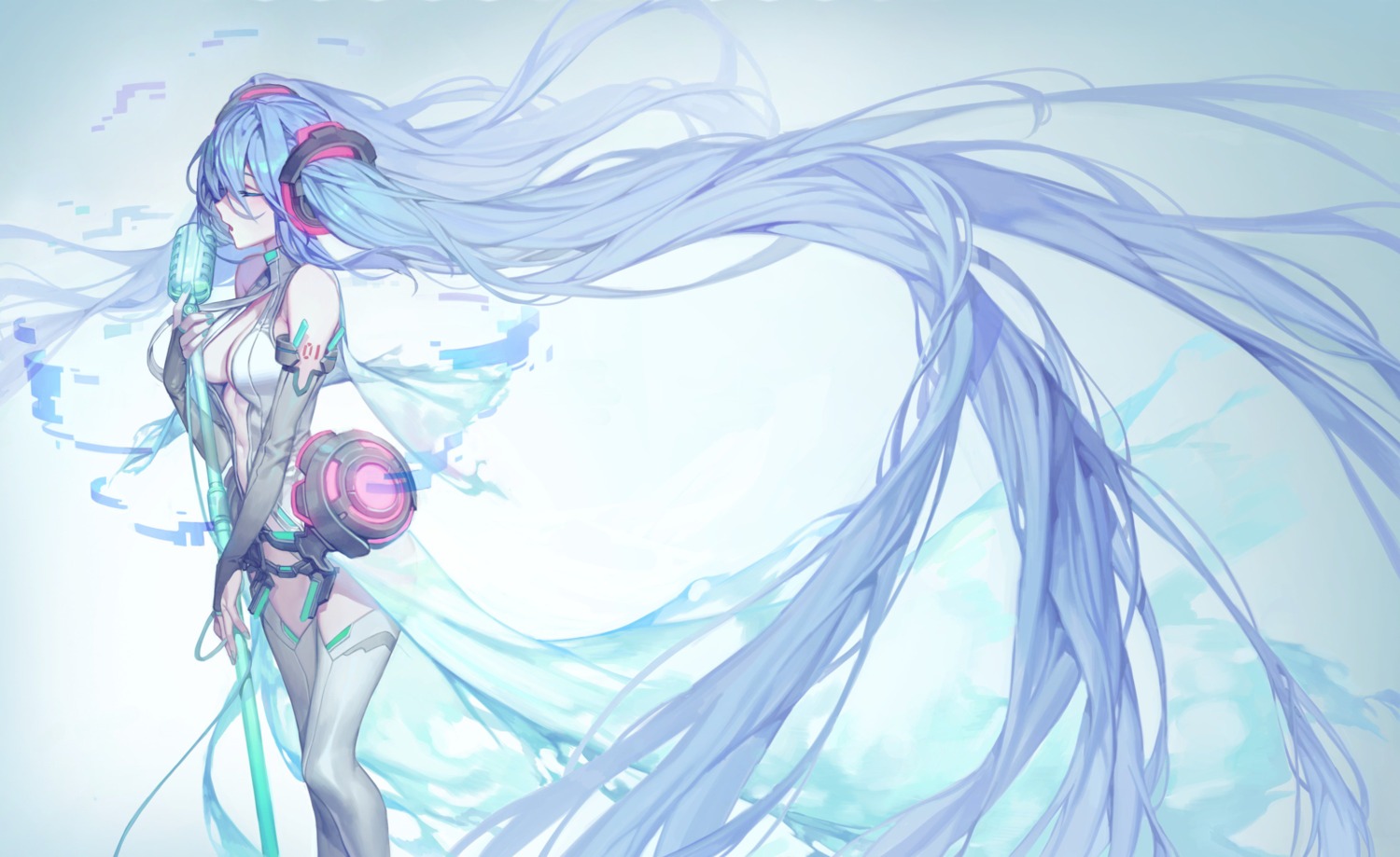 chyan hatsune_miku vocaloid vocaloid_append