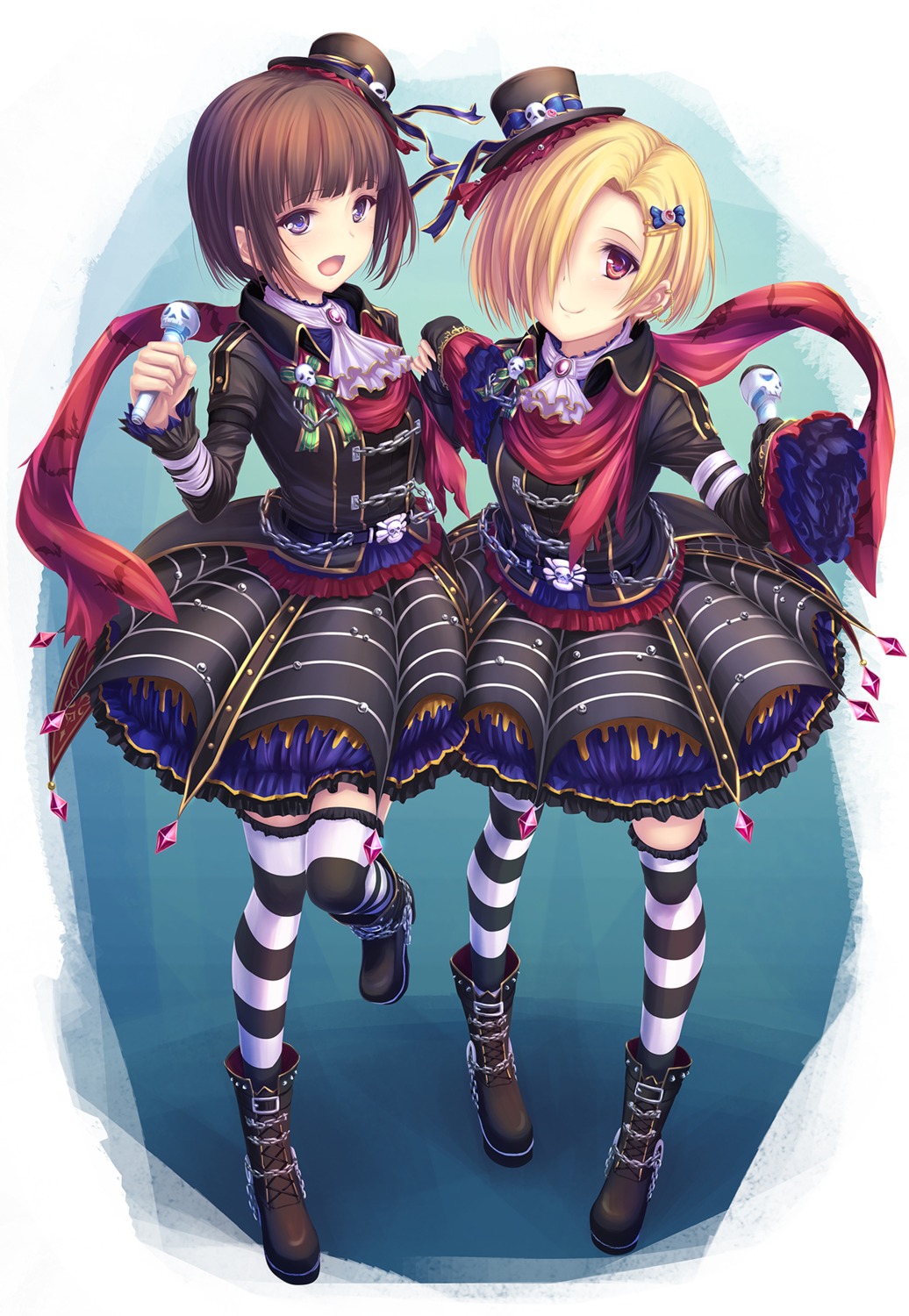 dress shirasaka_koume tenmaso the_idolm@ster the_idolm@ster_cinderella_girls thighhighs