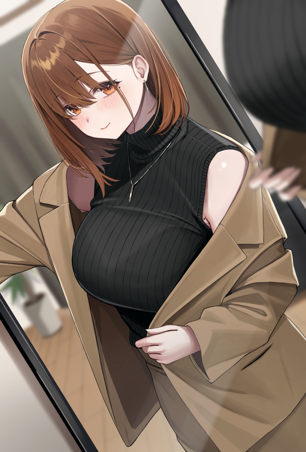 ol-chan_(udon.) sweater udon. undressing