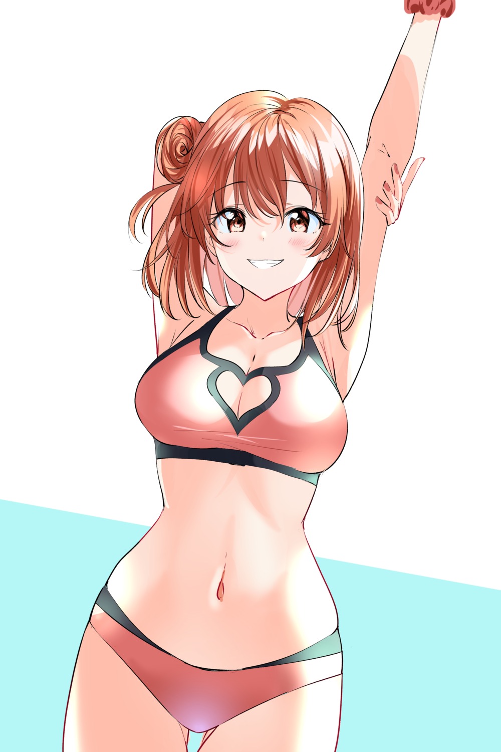 bikini cleavage nonbire swimsuits yahari_ore_no_seishun_lovecome_wa_machigatteiru. yuigahama_yui