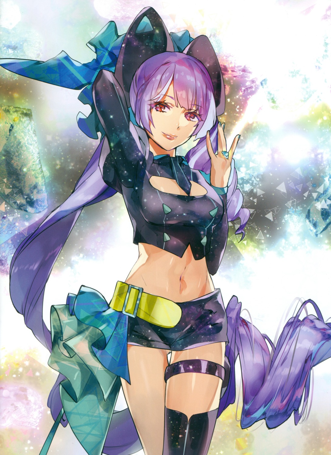 garter macross macross_delta majiro mikumo_guynemer tagme thighhighs