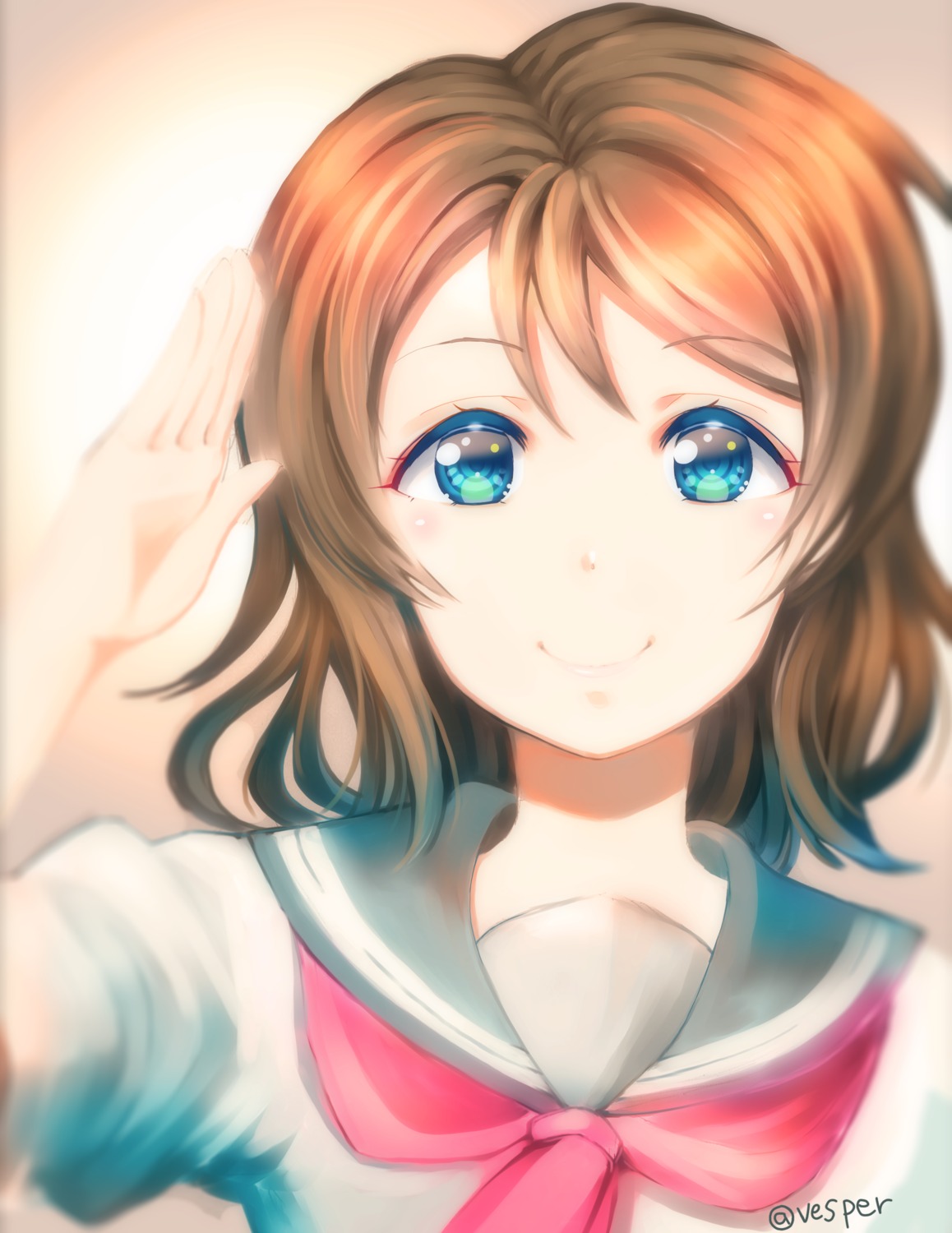 love_live!_sunshine!! seifuku vesper watanabe_you