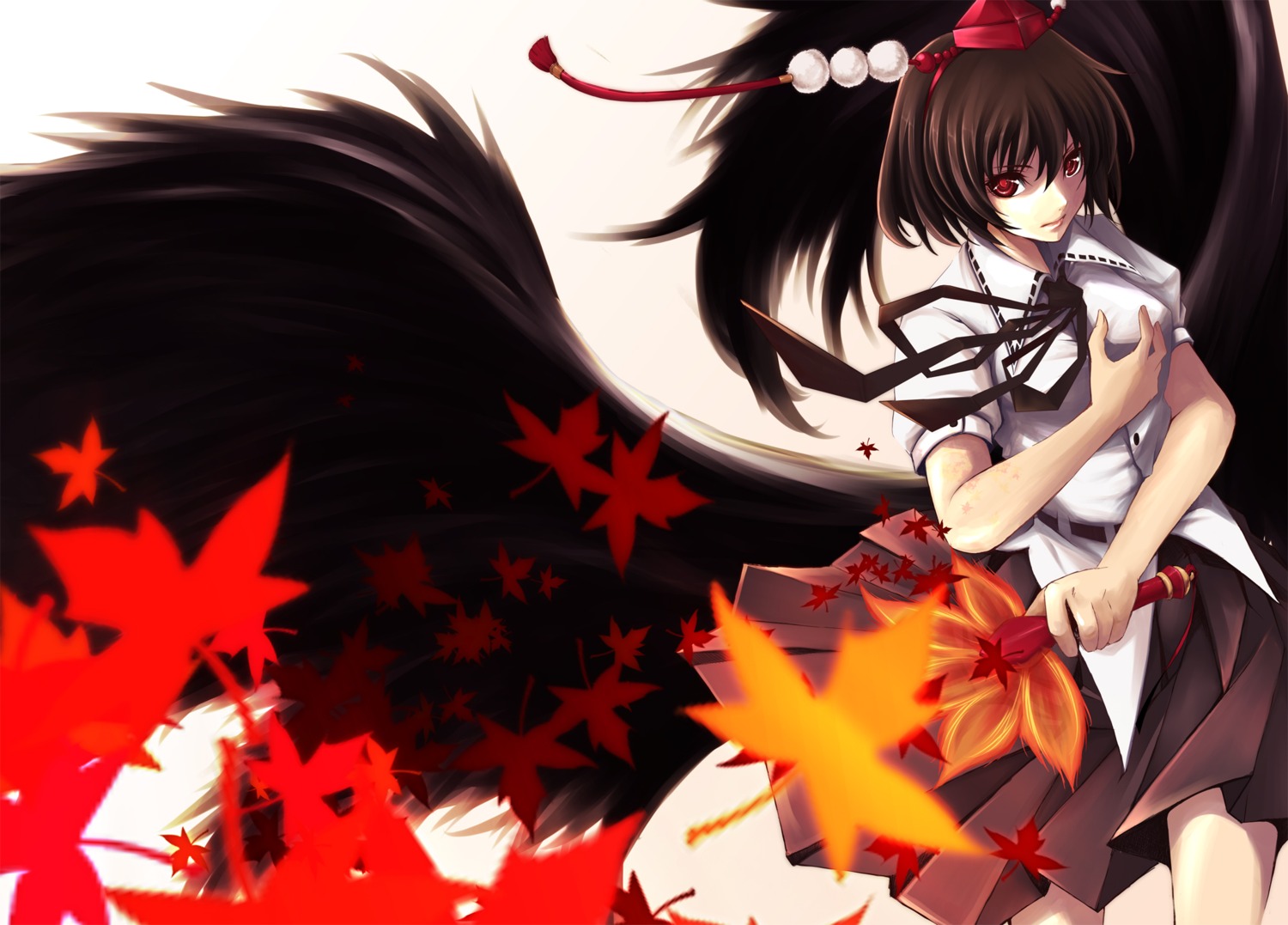 kito_bn shameimaru_aya touhou