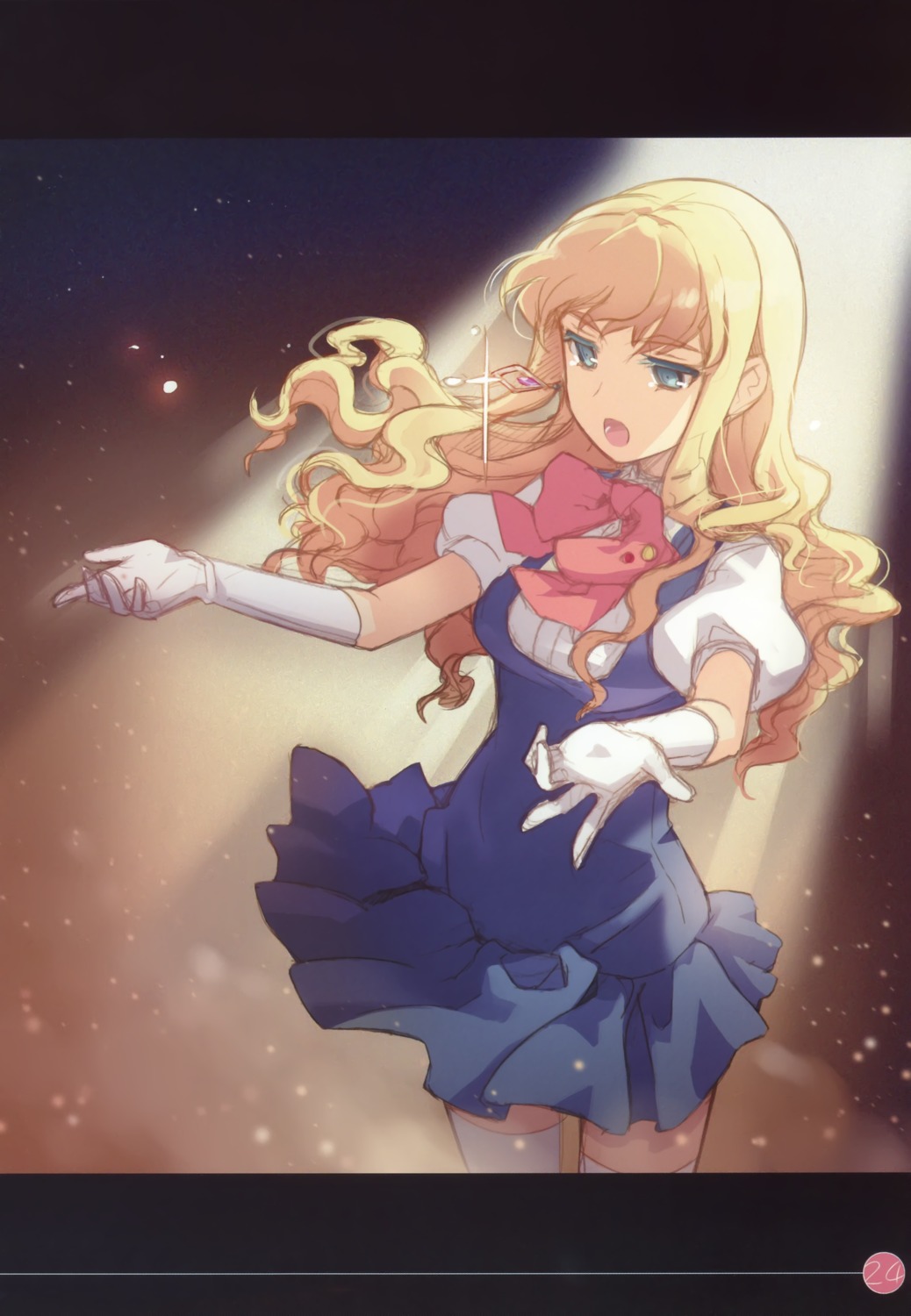 h2so4 island_of_horizon macross macross_frontier sheryl_nome thighhighs