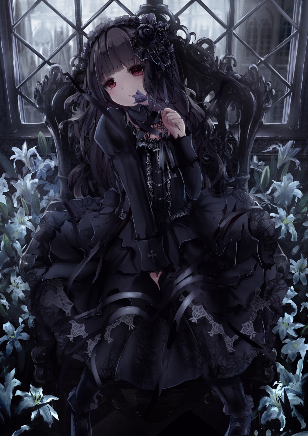 dress gothic_lolita lolita_fashion missile228