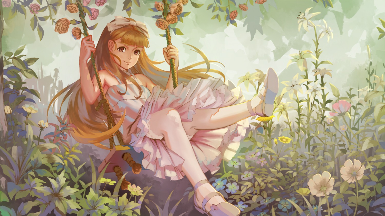 dress pantyhose tea_sly wallpaper