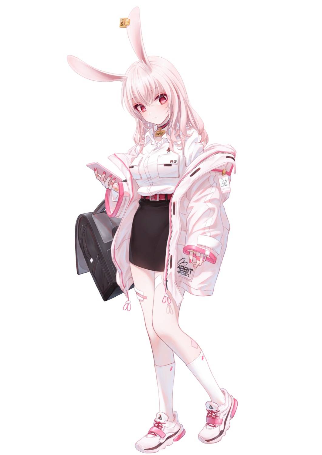 animal_ears bae.c bandaid bunny_ears