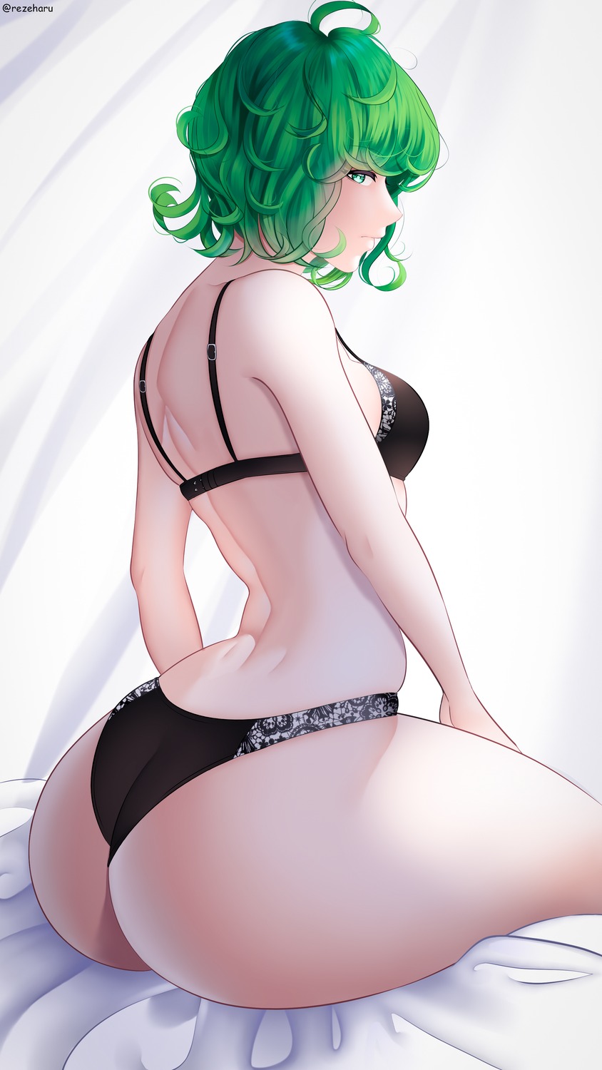 ass bra one_punch_man pantsu rezeharu_(61594414) tatsumaki_(one_punch_man) thong