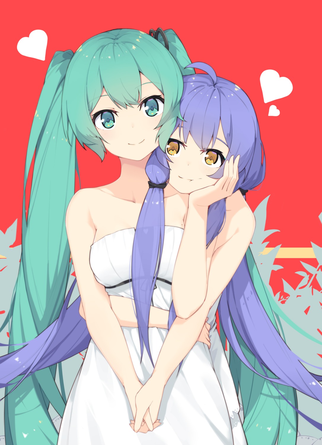 dress hatsune_miku stardust_(vocaloid) summer_dress vocaloid yuri zhayin-san