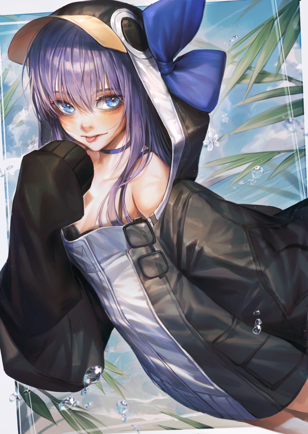 cleavage fate/grand_order kellymonica02 meltryllis penguin