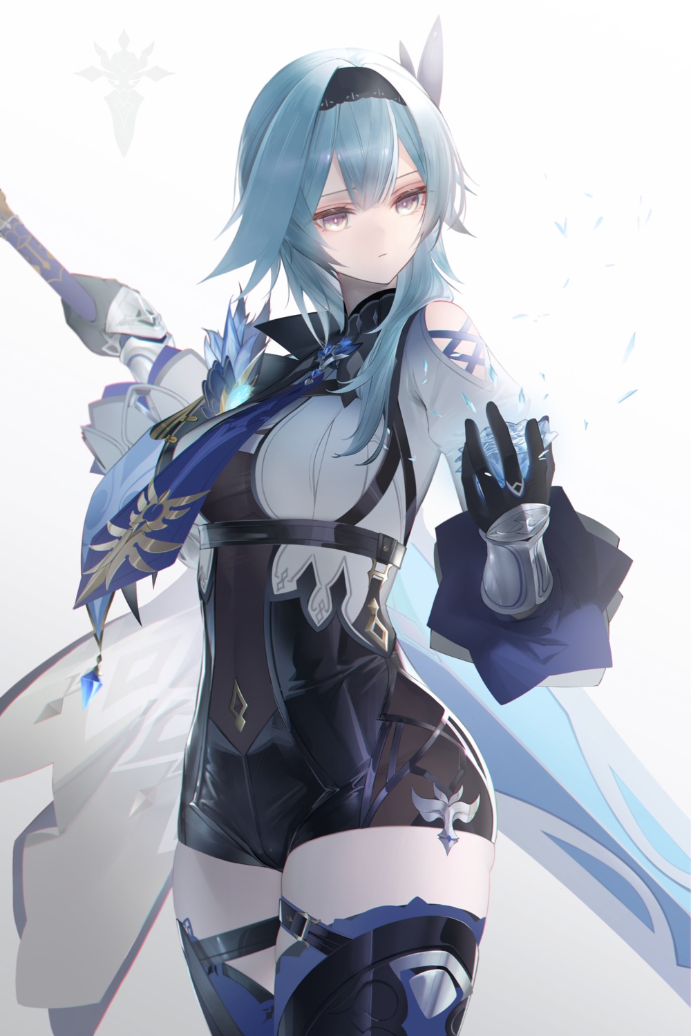 eula garter genshin_impact me/r sword thighhighs