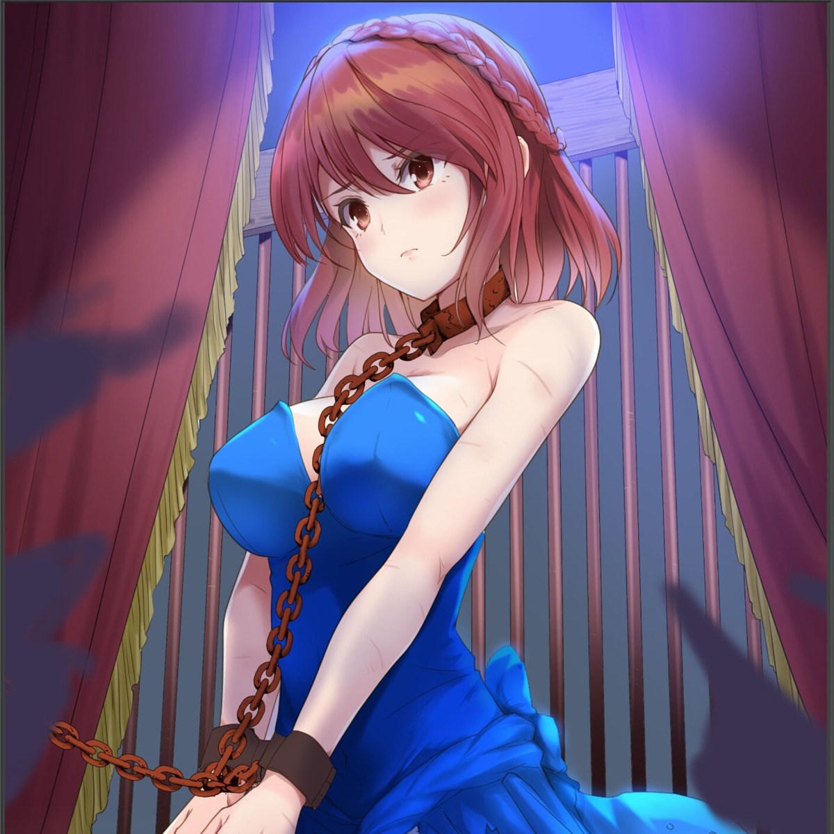 bondage dress nylon uragirareta_s-rank_boukensha_no_ore_wa_aisuru_dorei_no_kanojora_to_tomo_ni_dorei_dake_no_harem_guild_wo_tsukuru