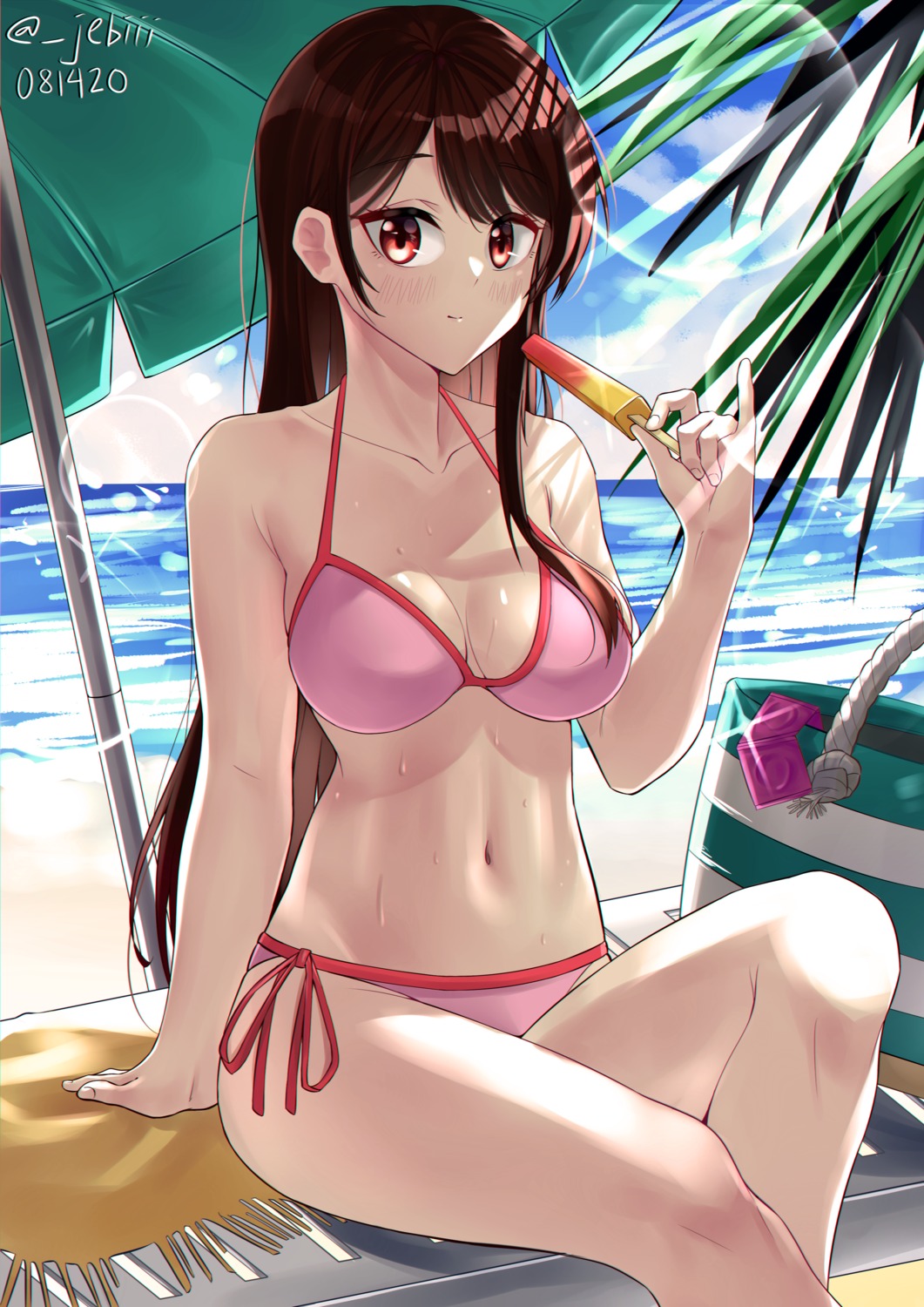 bikini ichinose_chizuru jebi kanojo_okarishimasu swimsuits