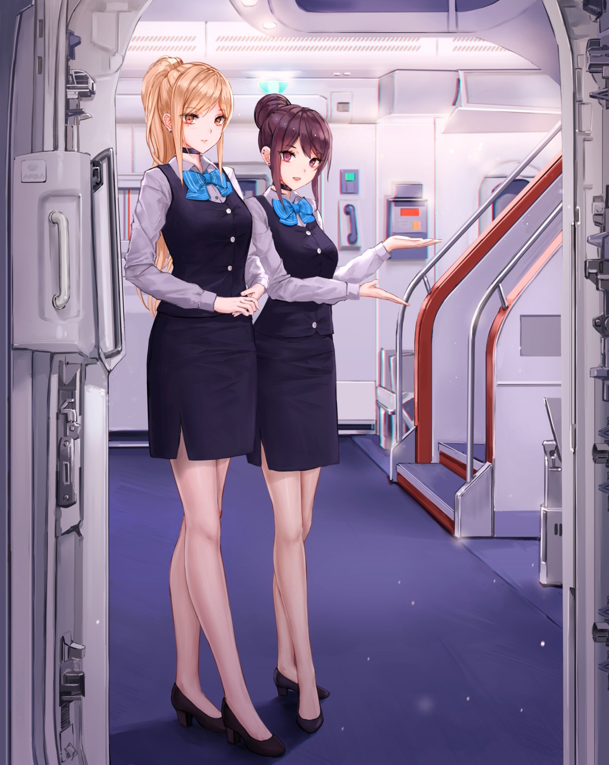 heels uniform yuzuriha