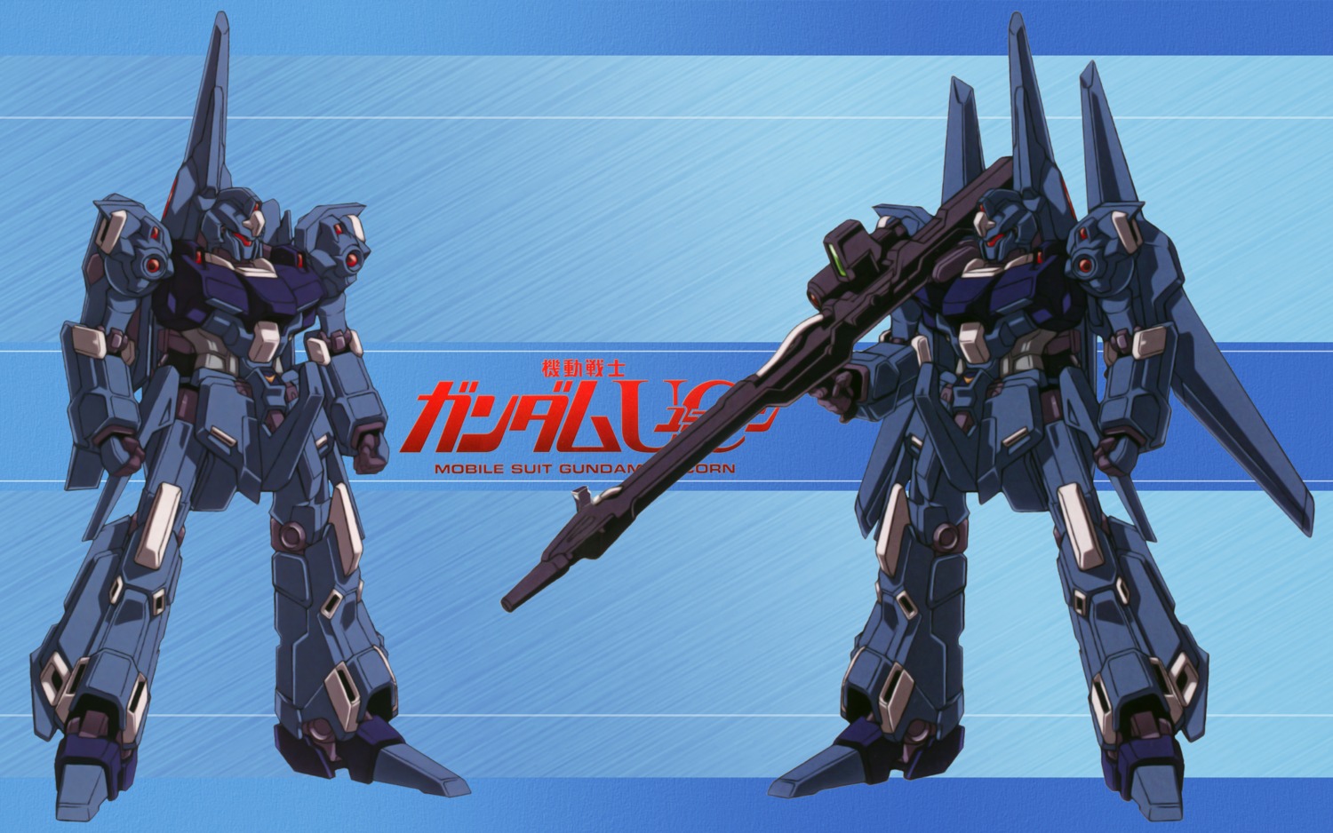 genma_nobuhiko gundam gundam_unicorn mecha rezel wallpaper