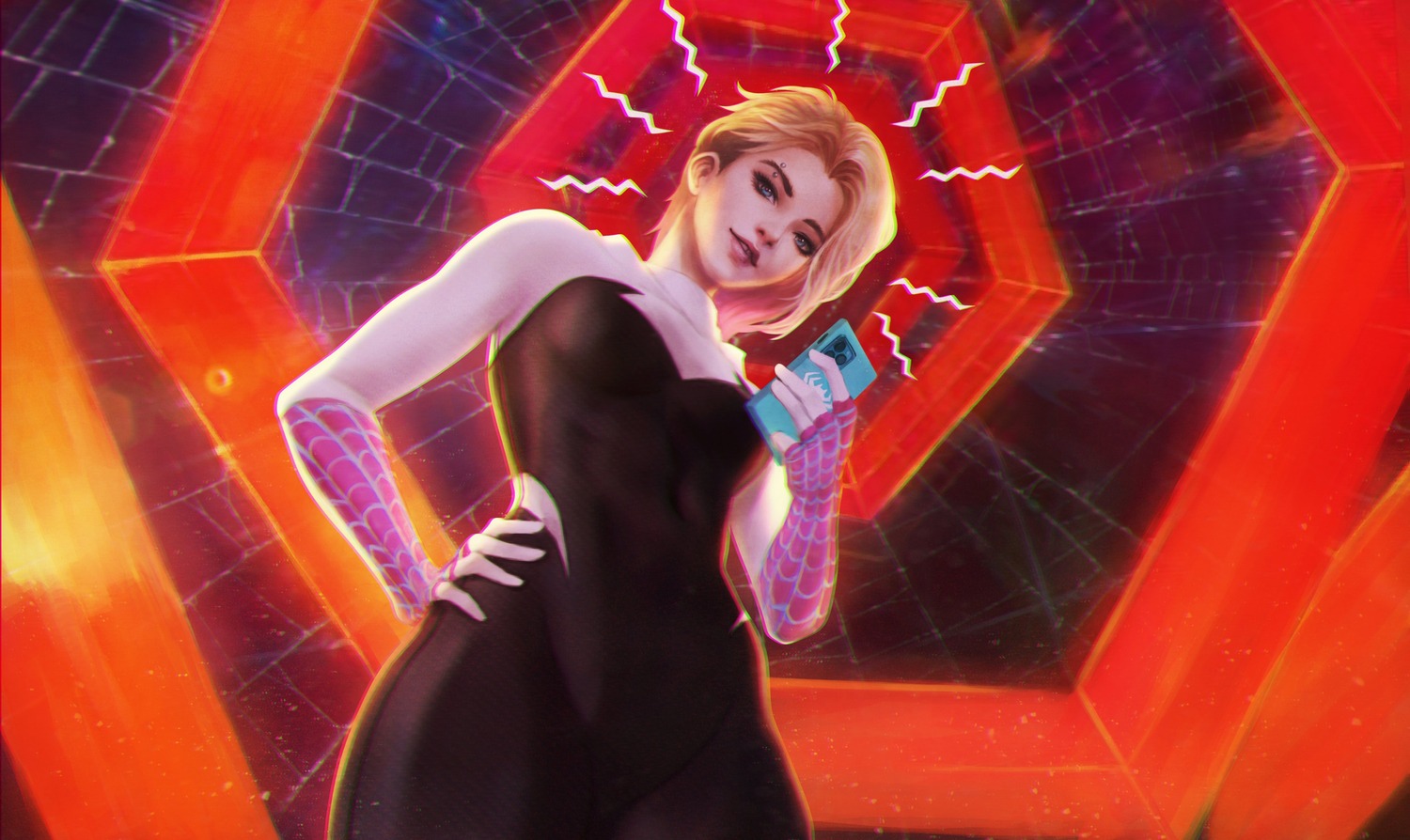 bodysuit gwen_stacy marvel monori_rogue spider-gwen spiderman