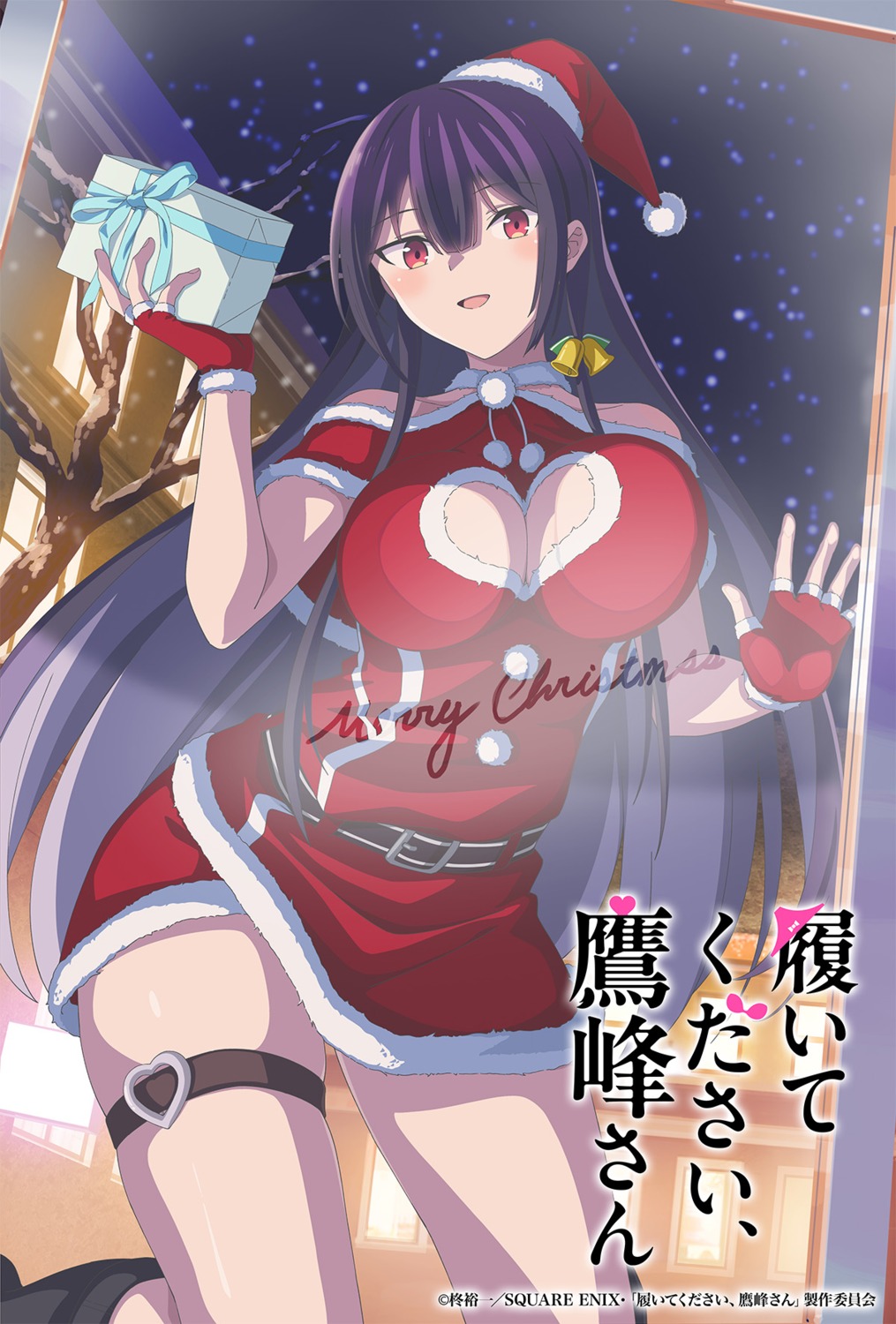 christmas dress garter haite_kudasai_takamine-san no_bra tagme takamine_takane