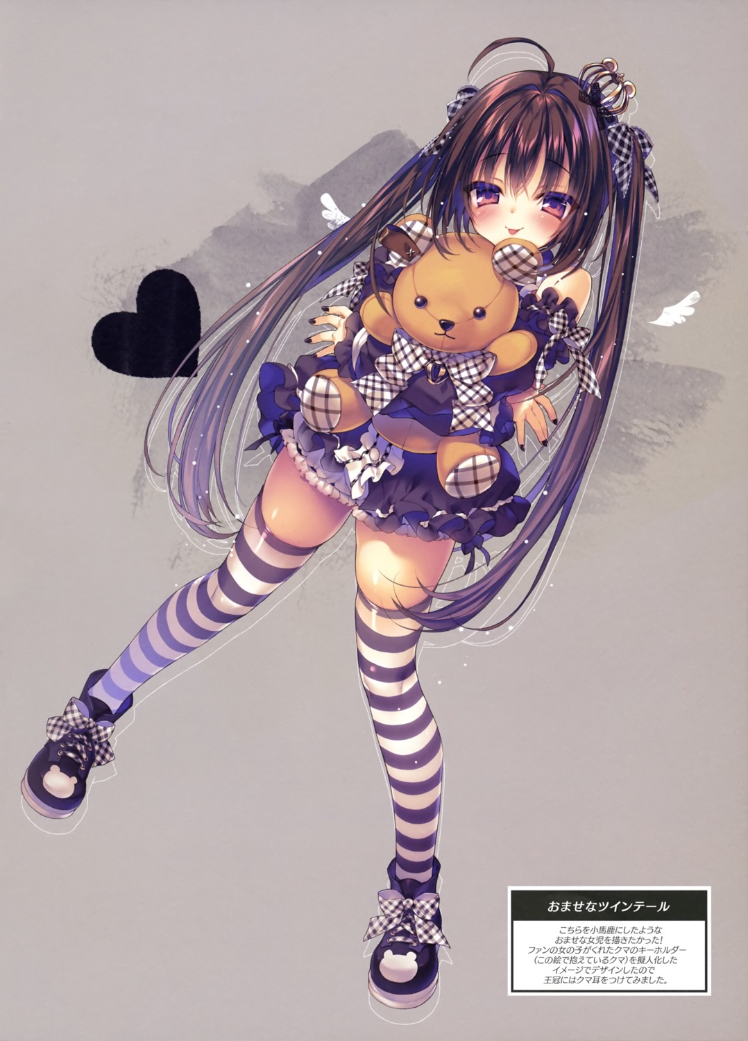 dress gothic_lolita lolita_fashion rubi-sama thighhighs wings