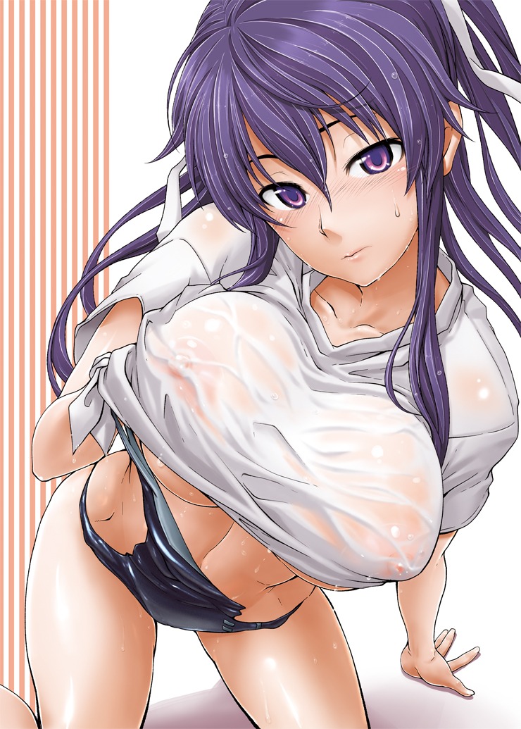 kanzaki_kaori nipples see_through soba to_aru_majutsu_no_index wet