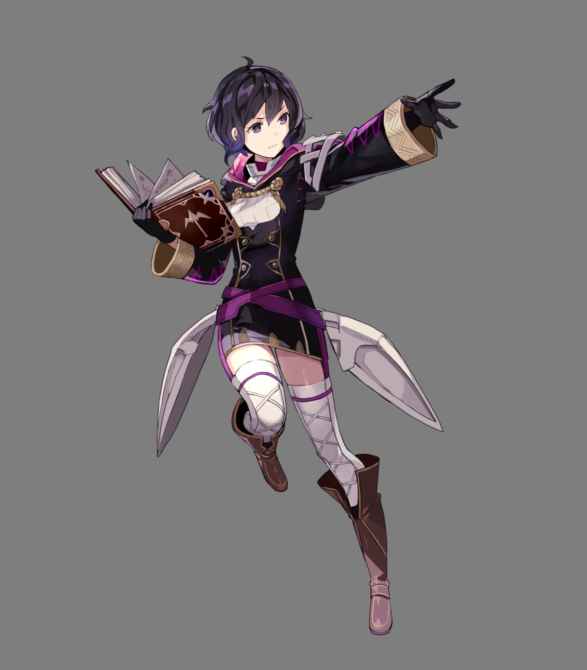 fire_emblem fire_emblem_heroes fire_emblem_kakusei morgan_(fire_emblem) nintendo thighhighs tobi_(artist) transparent_png