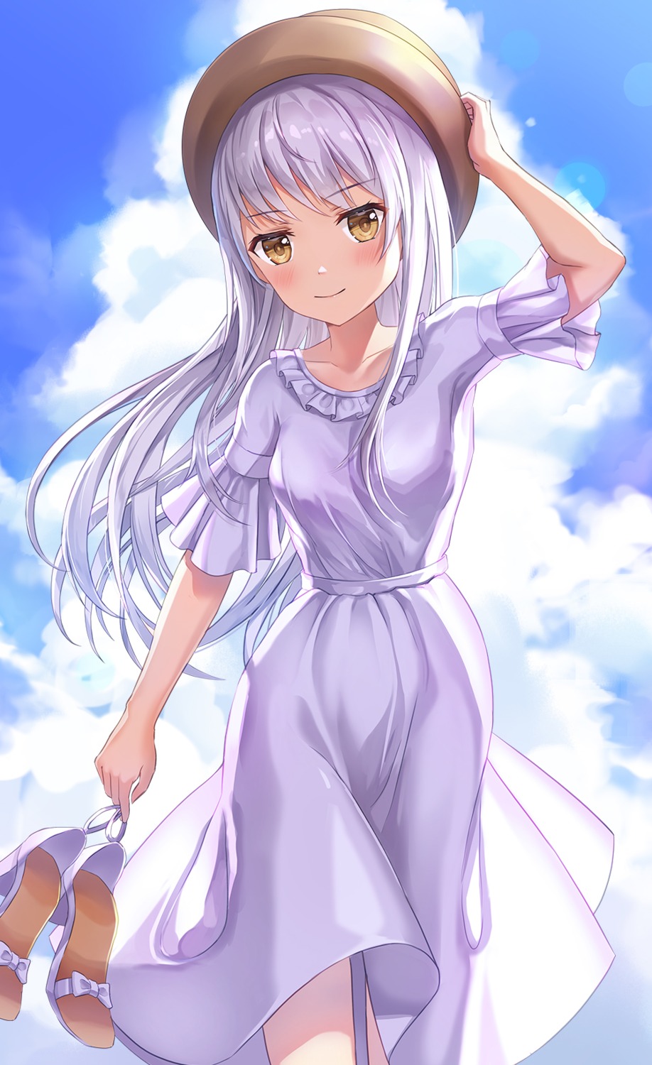 bang_dream! dress lunacle minato_yukina summer_dress