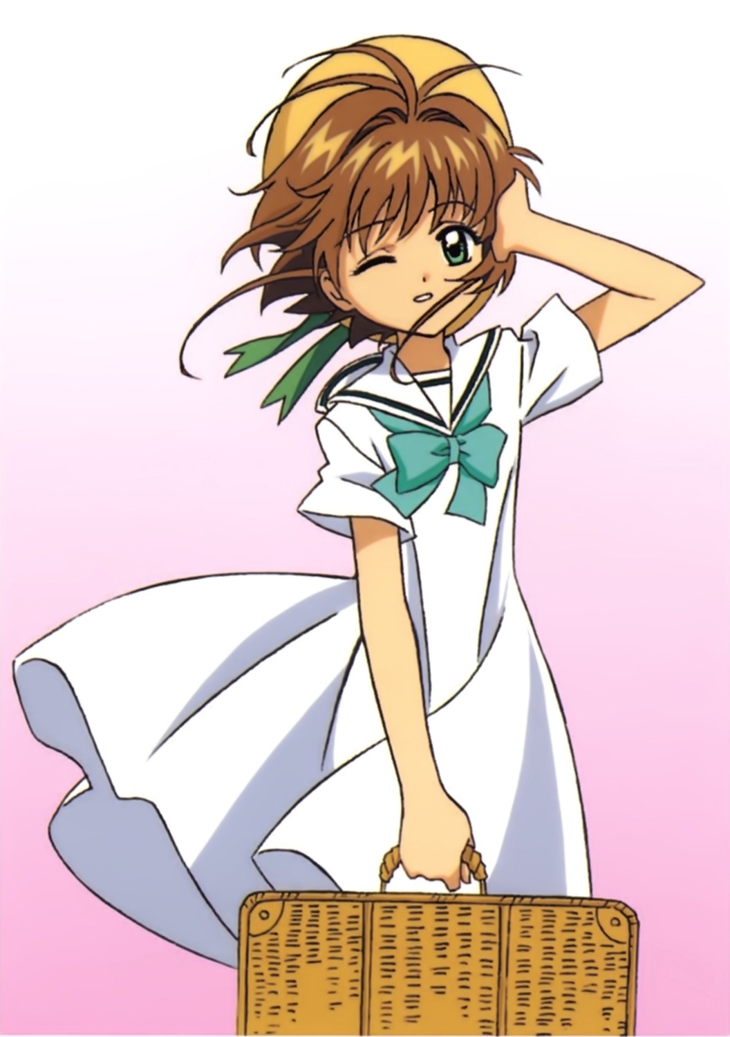 card_captor_sakura dress kinomoto_sakura madhouse summer_dress suzuki_norimitsu