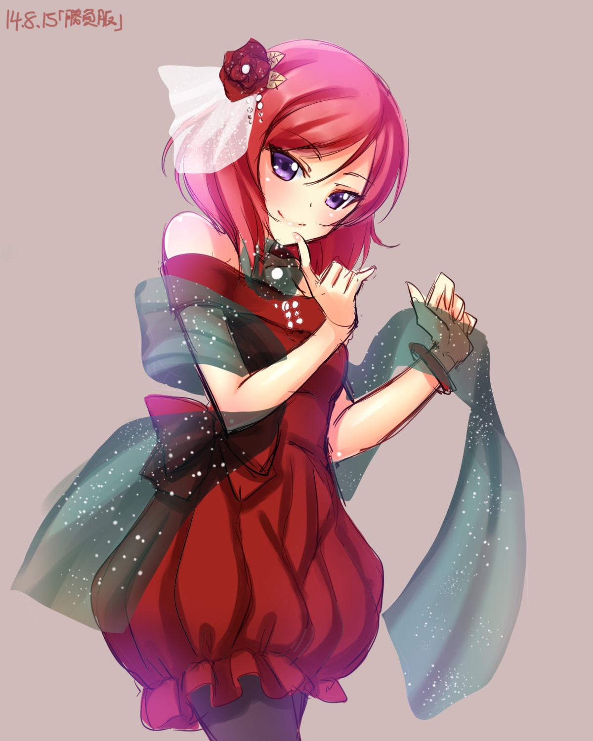 dress love_live! love_live!_(series) nishikino_maki yu-ta