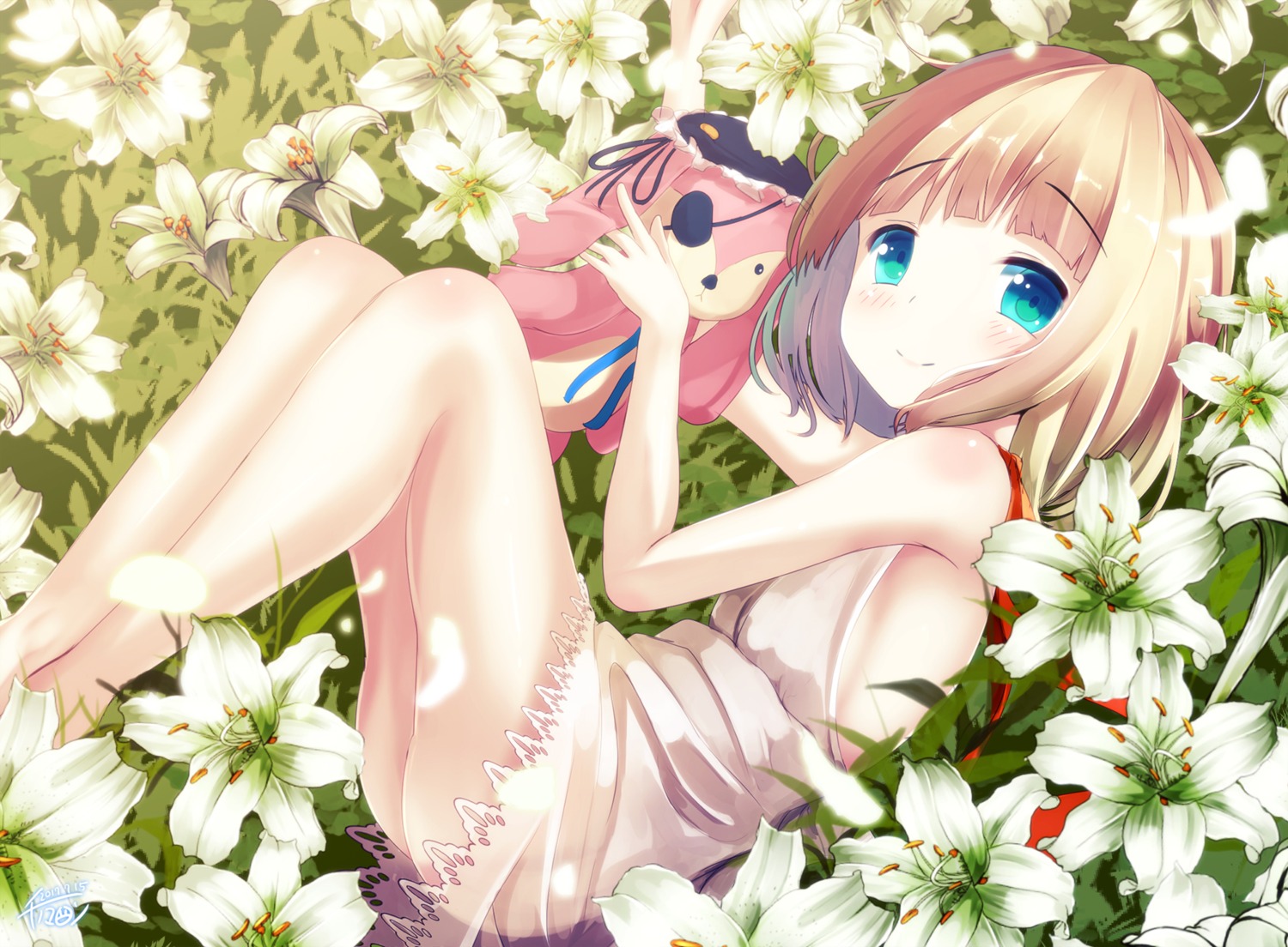 chinomaron dress gochuumon_wa_usagi_desu_ka? kirima_sharo see_through