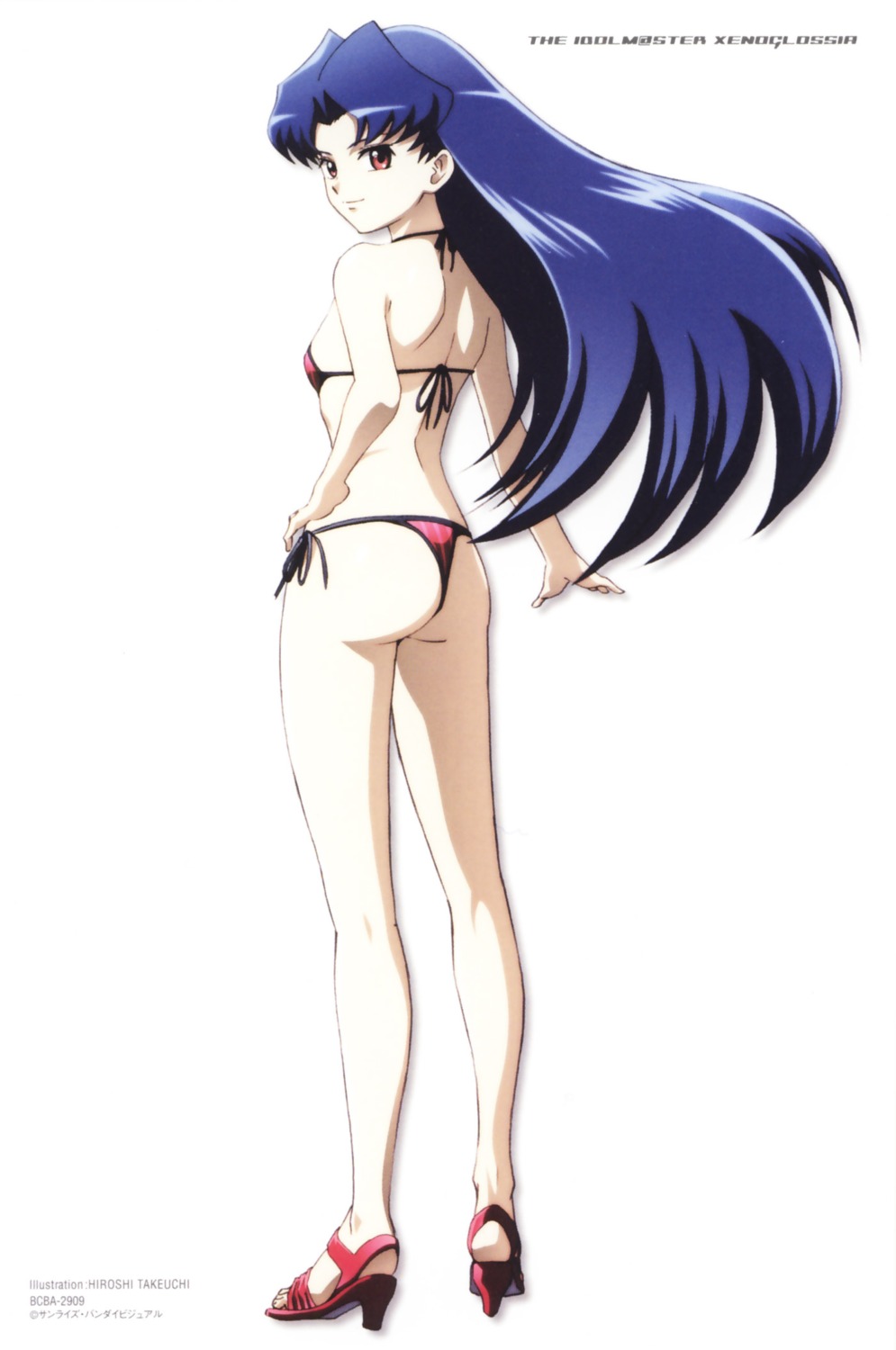ass bikini kisaragi_chihaya swimsuits takeuchi_hiroshi the_idolm@ster thong xenoglossia