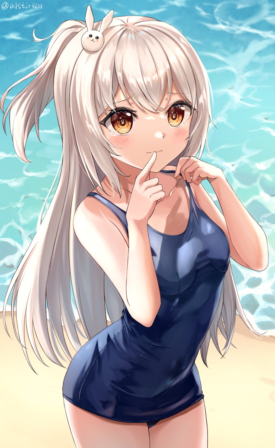 school_swimsuit swimsuits zeroillya