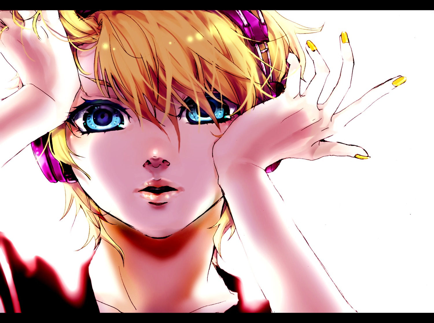 akiakane kagamine_len male migikata_no_chou_(vocaloid) vocaloid