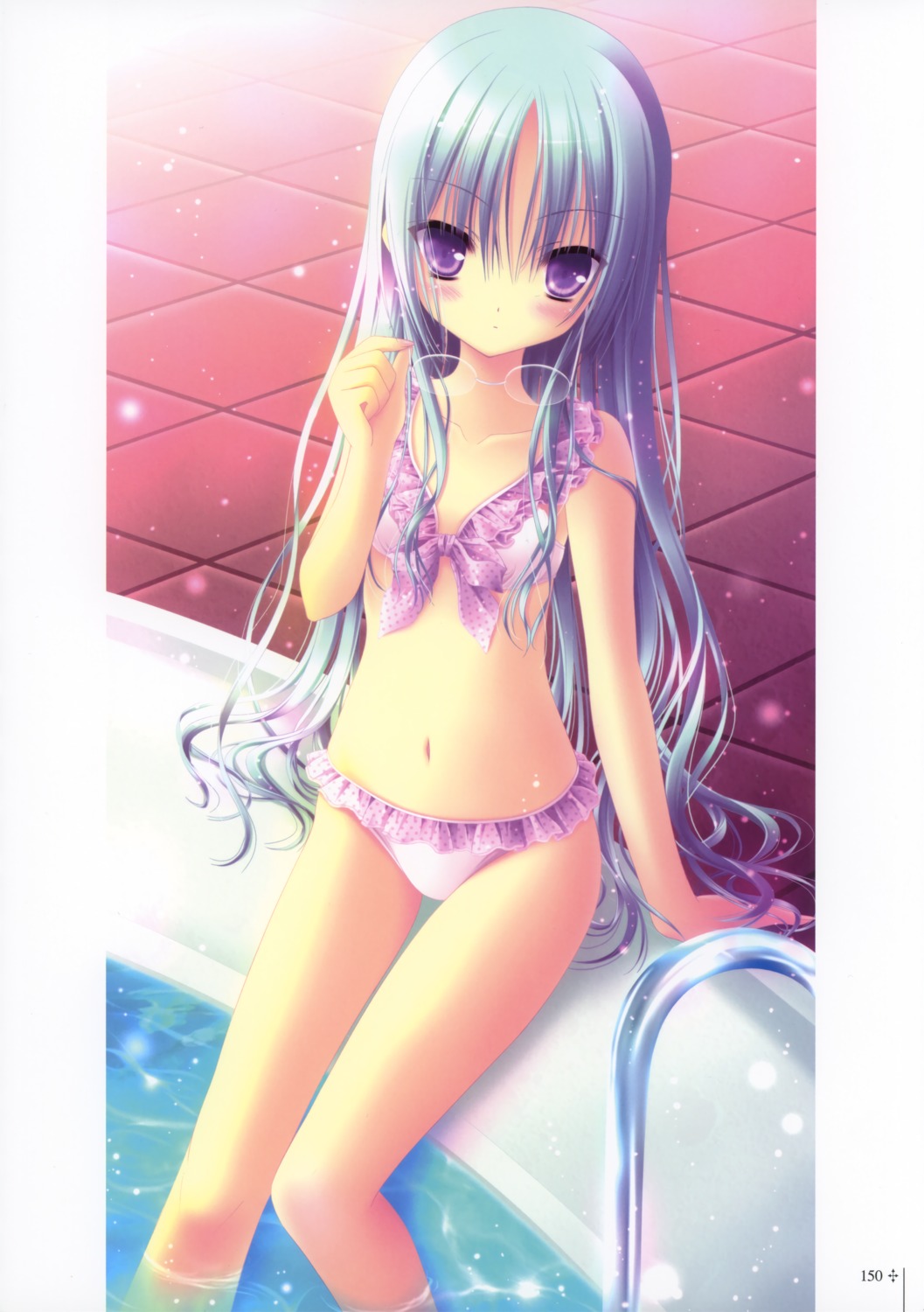 bikini megane nagatsuka_saki ro-kyu-bu! swimsuits tinkle