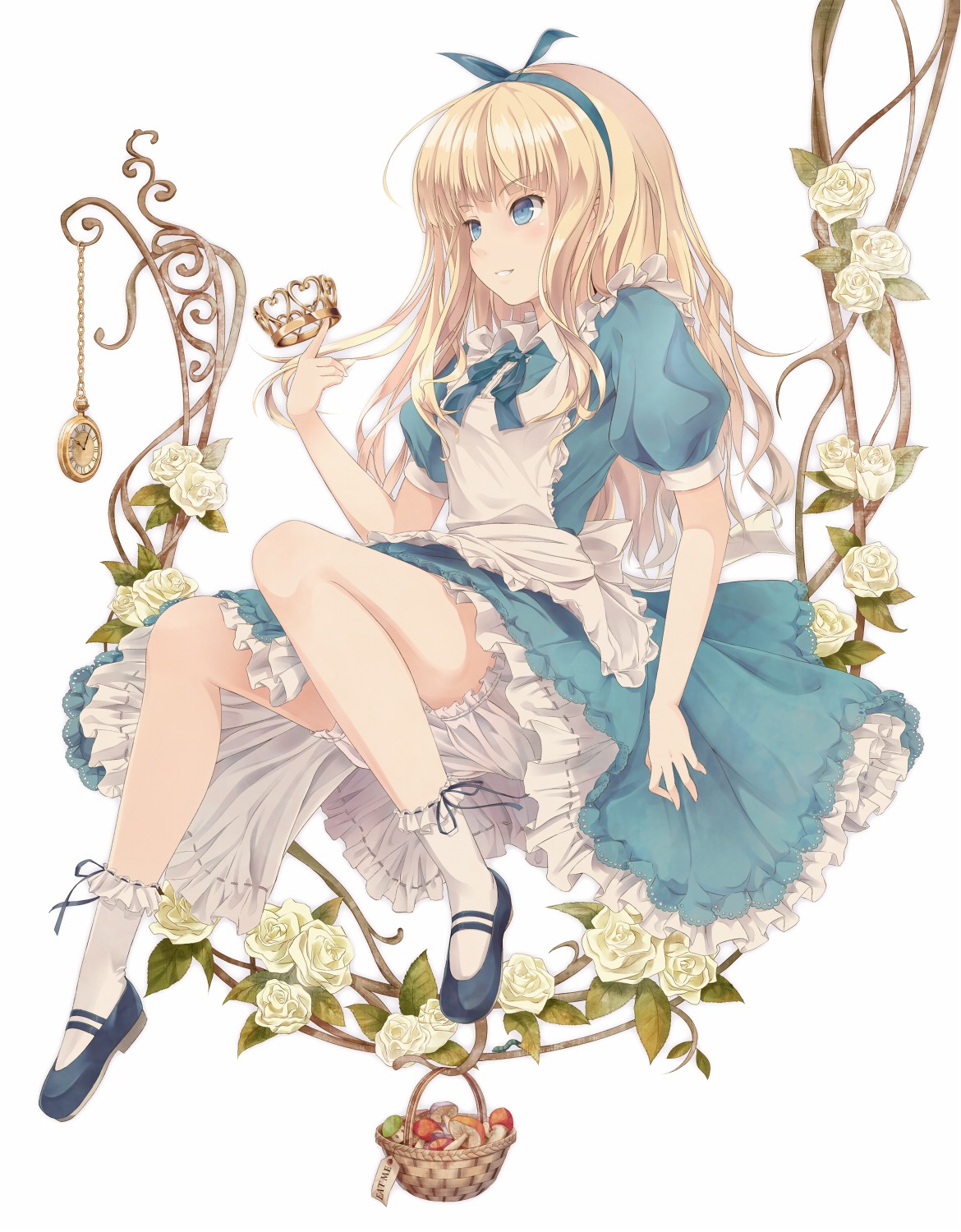 alice alice_in_wonderland bloomers dress u_suke