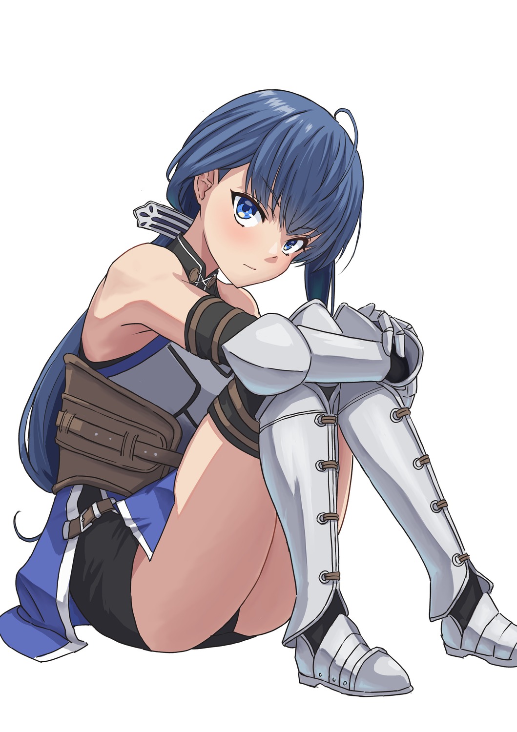 armor mushoku_tensei nina_farion syagare thighhighs