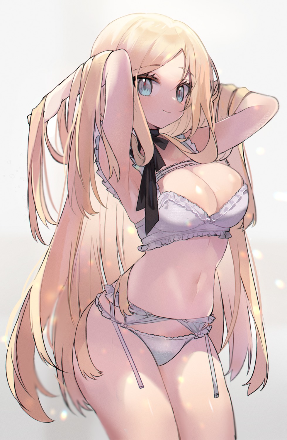 bra garter_belt mid_(gameshe) pantsu