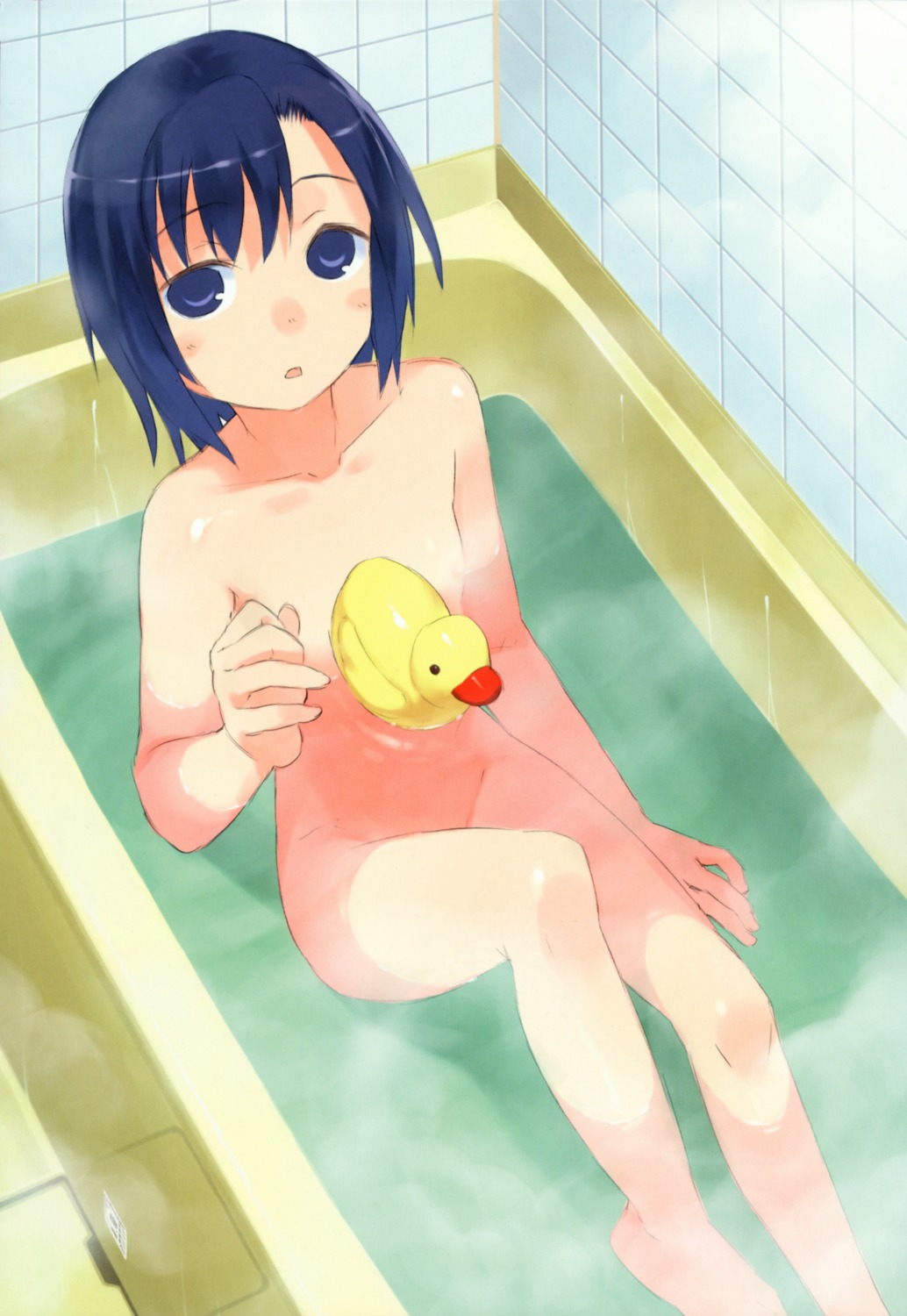 bathing naked screening wet yasu