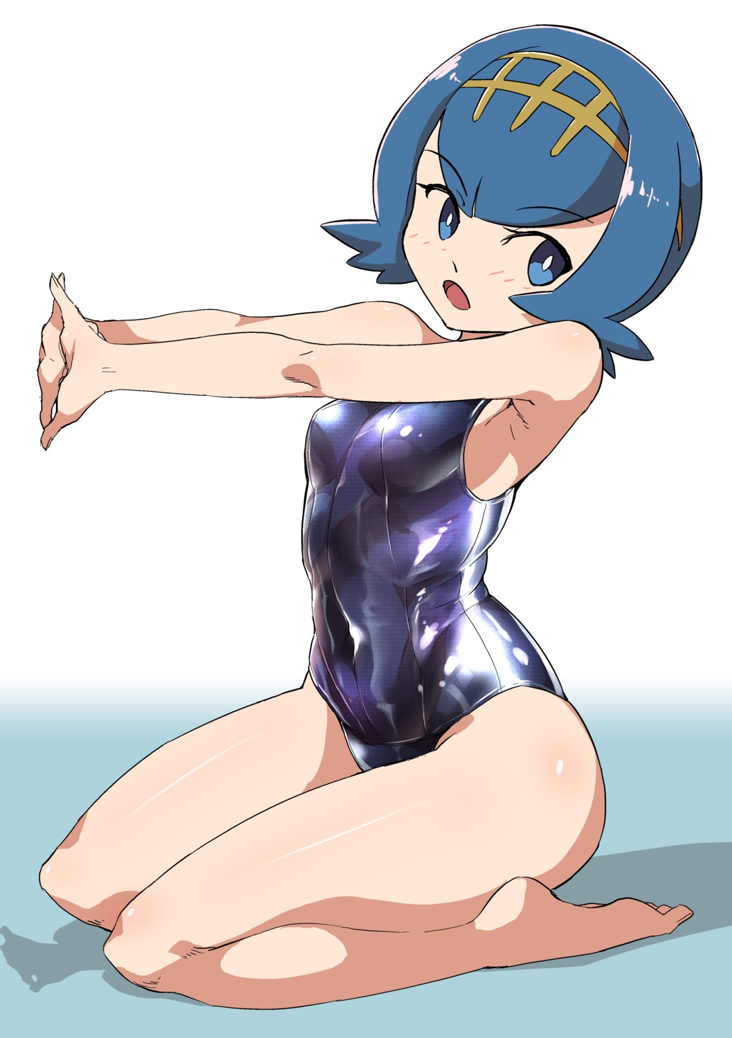 moto_toshi pokemon pokemon_sm pokemon_usum school_swimsuit suiren_(pokemon) swimsuits