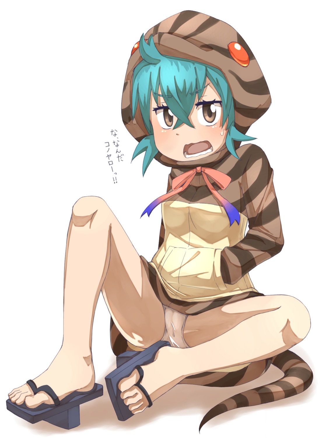 cameltoe kemono_friends pantsu tail tenya