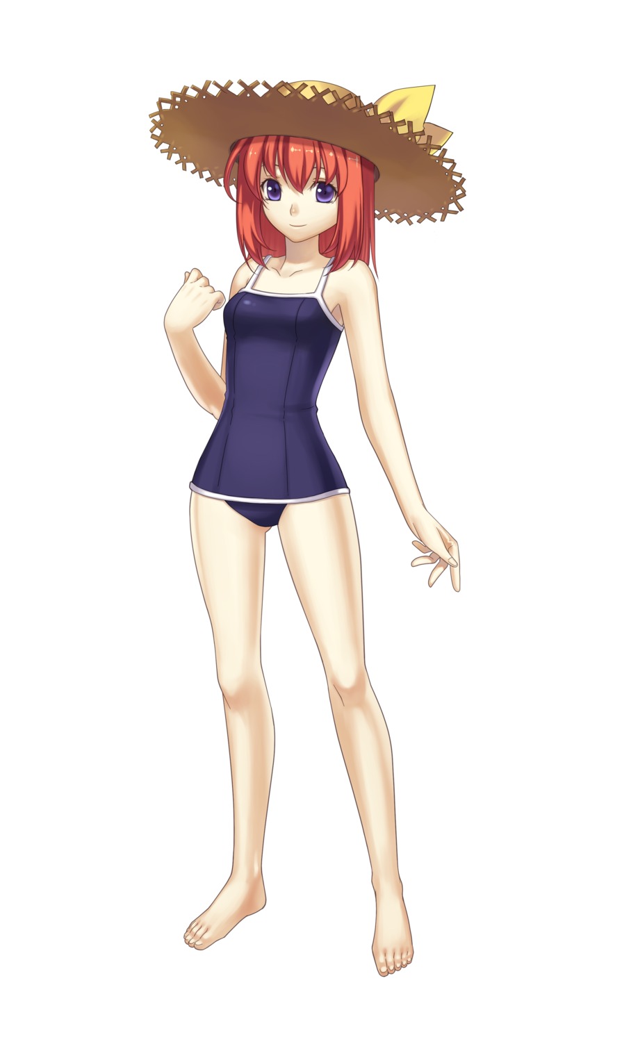 cross_edge hirano_katsuyuki idea_factory meu school_swimsuit spectral_souls swimsuits