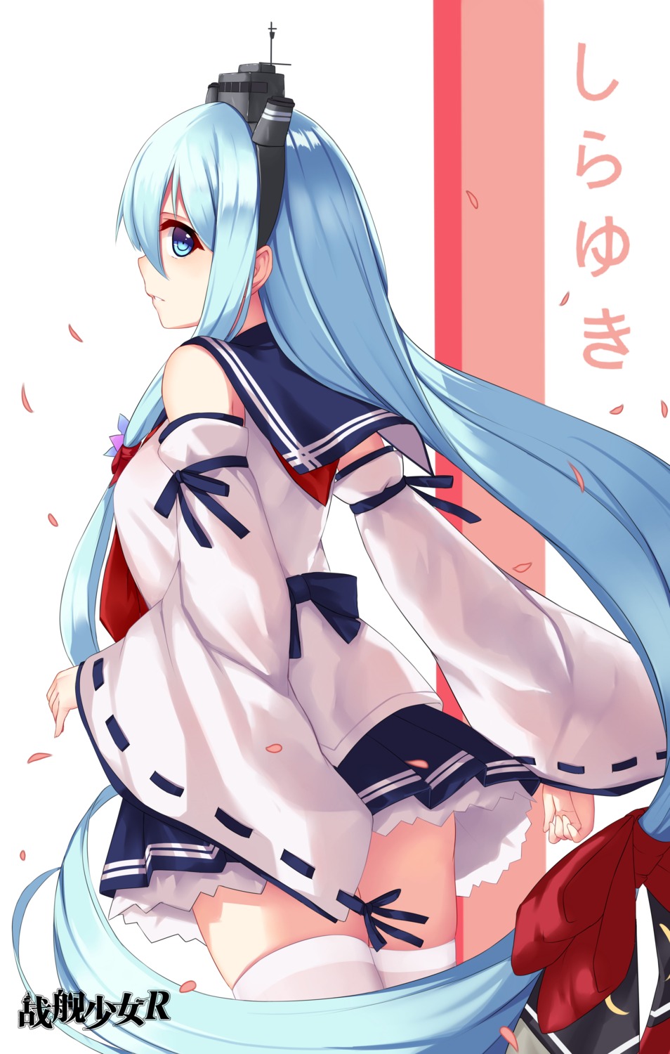 allenes seifuku shirayuki_(zhanjianshaonv) thighhighs zhanjianshaonv