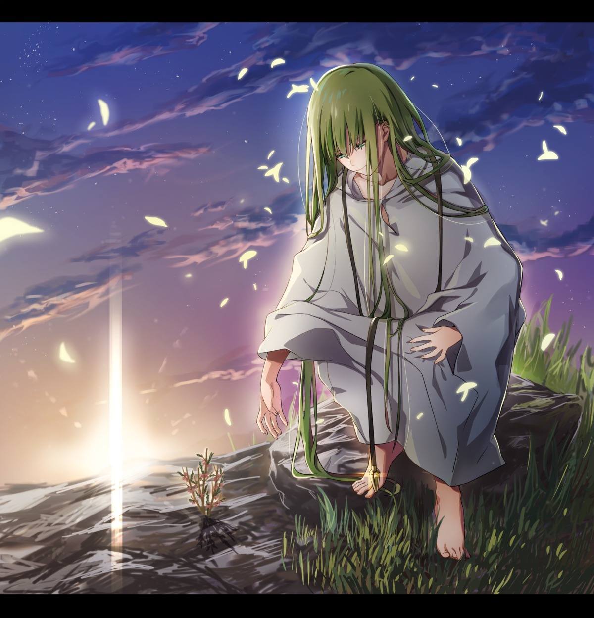 enkidu_(fate) fate/strange_fake feet nekushiro