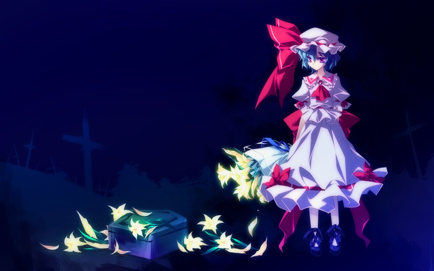 frac motomiya_mitsuki remilia_scarlet touhou wallpaper