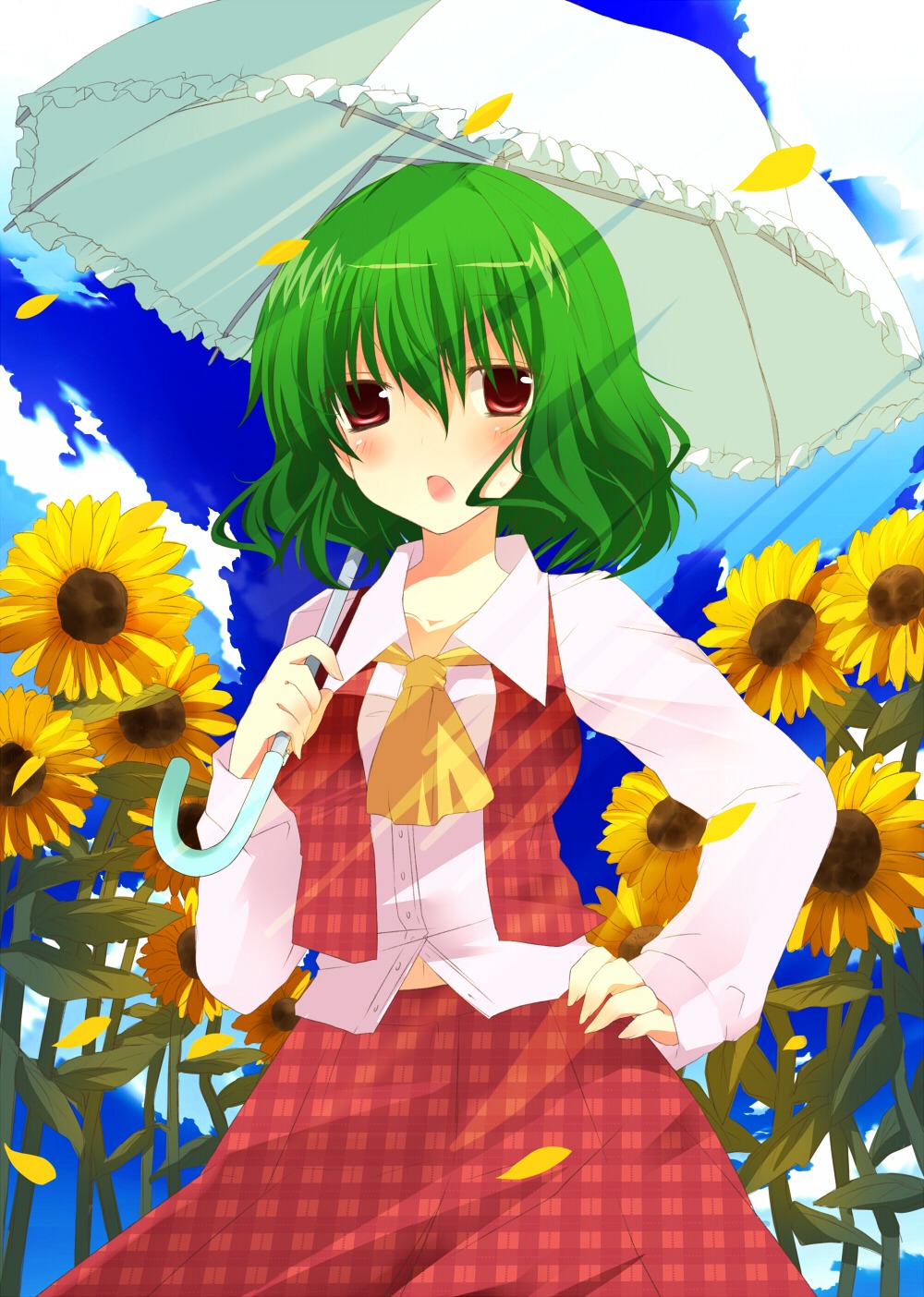 emyu kazami_yuuka touhou