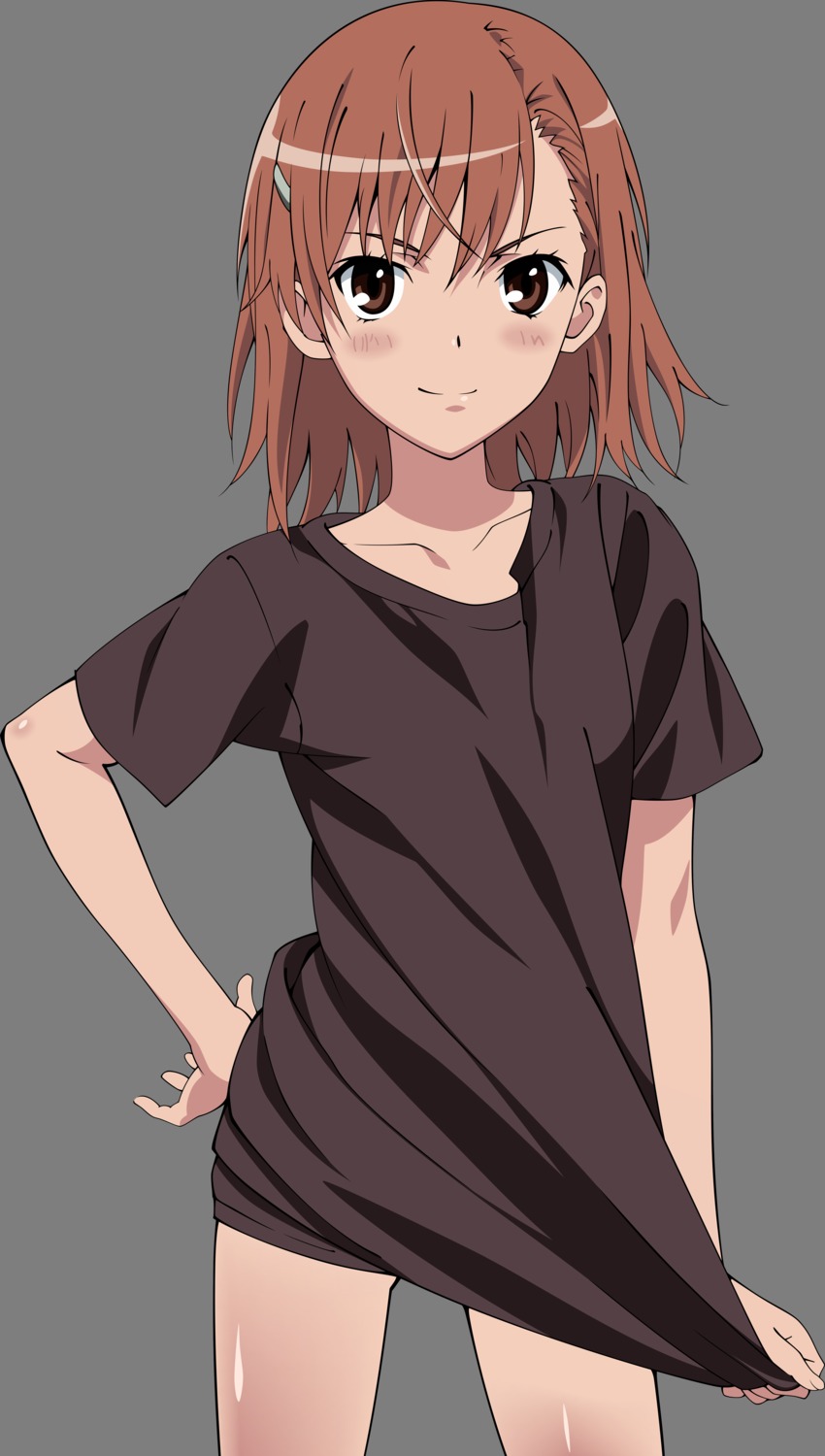 misaka_mikoto to_aru_majutsu_no_index transparent_png vector_trace