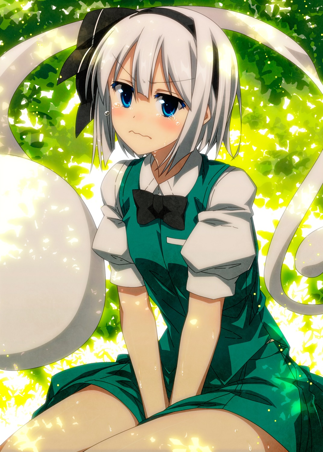 konpaku_youmu sazanami_mio touhou