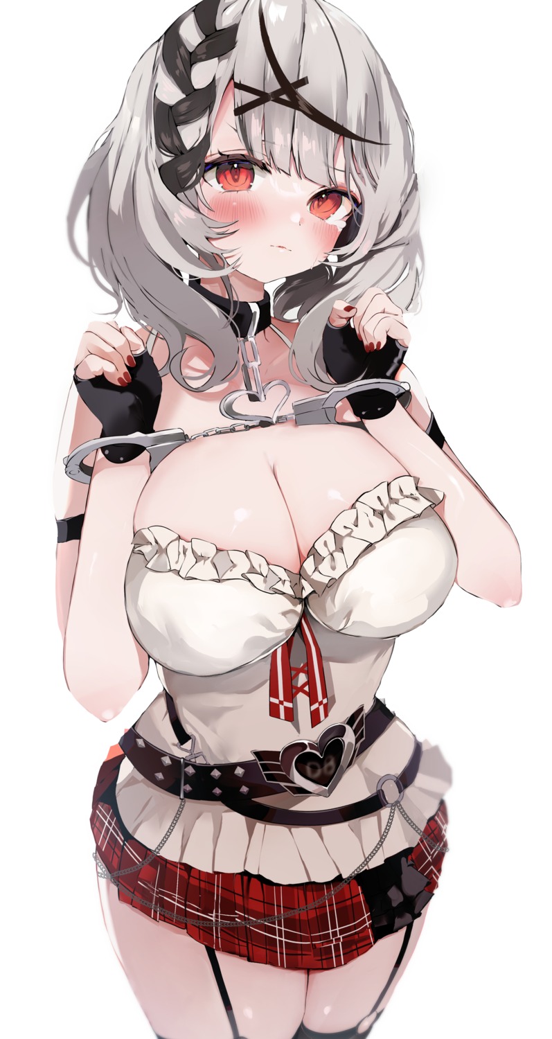 bondage hololive niku_(hamuchang) sakamata_chloe stockings thighhighs