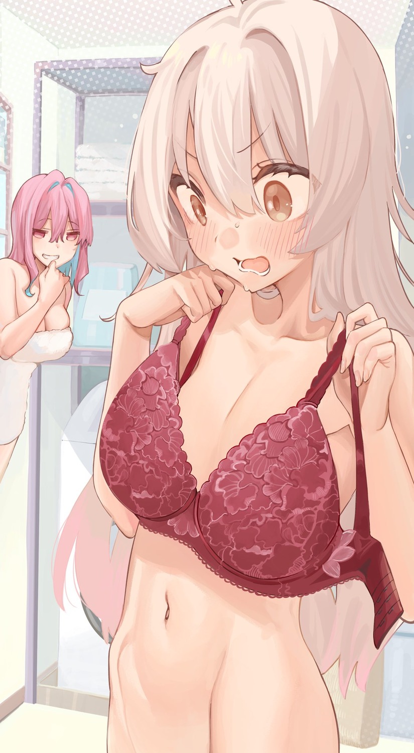 genderswap hozuki_kaede loli naked noyama onii-chan_wa_oshimai! oyama_mahiro towel