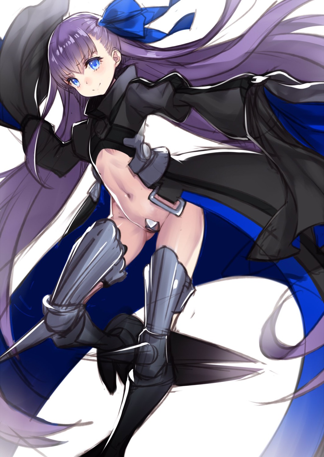 armor bottomless fate/extra fate/extra_ccc fate/grand_order fate/stay_night lasa_(lasa1116) maebari meltlilith thighhighs