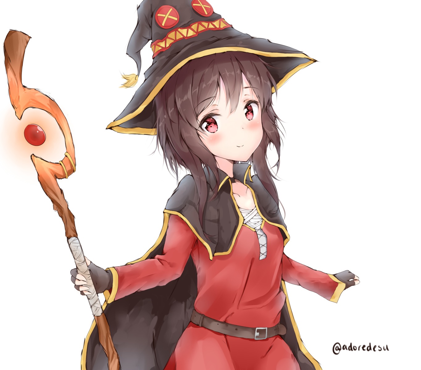 The weapon of Megumin in Kono Subarashii Sekai ni Shukufuku wo !