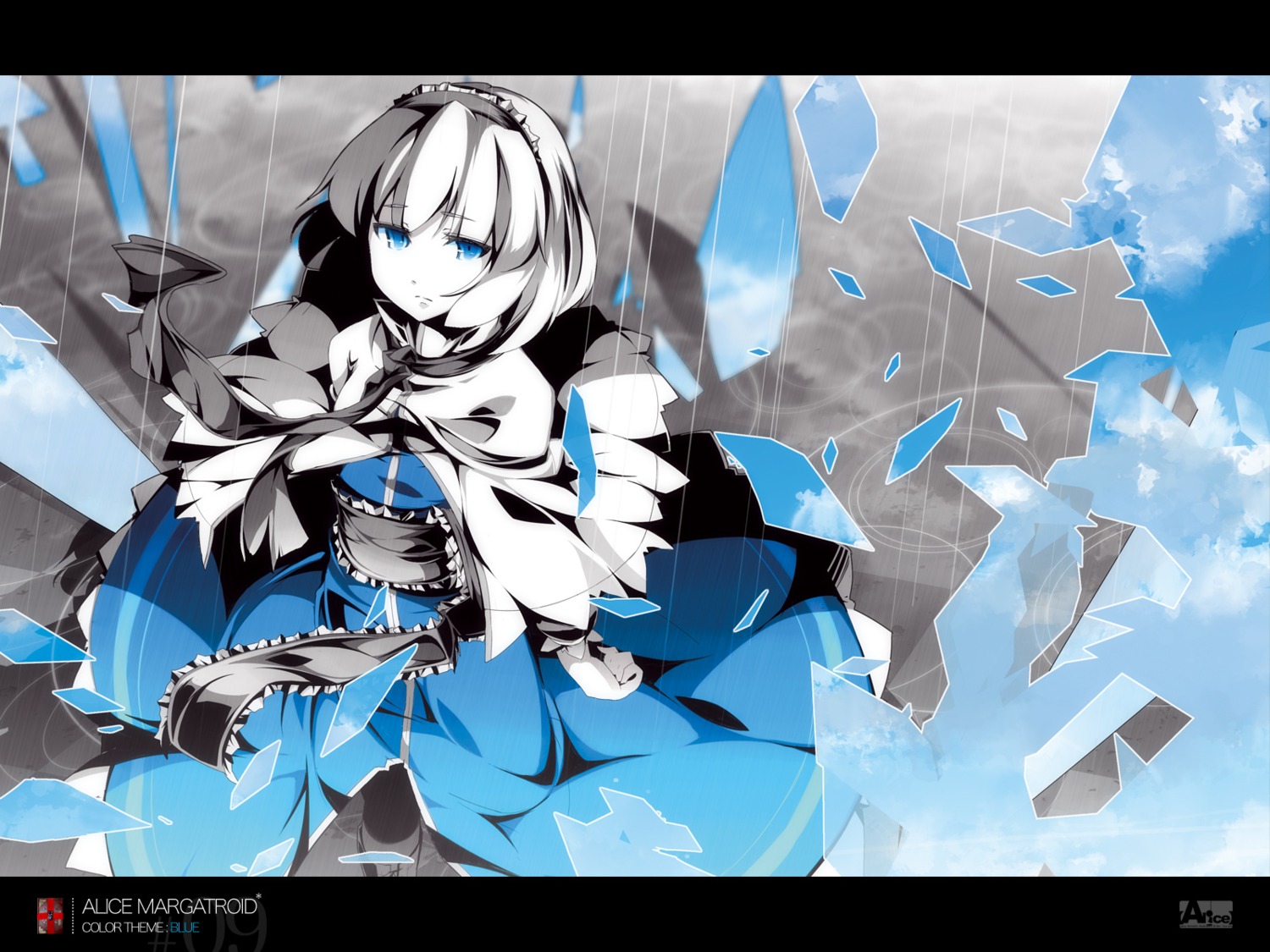 alice_margatroid asakura_masatoki shanghai touhou wallpaper